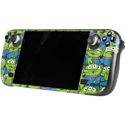 Disney Toy Story Alien Collage Steam Deck Handheld Gaming Computer Skin